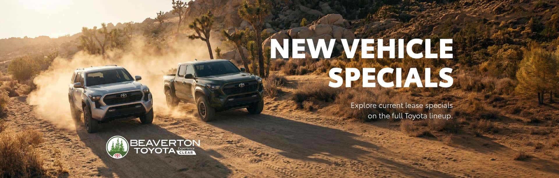 New Vehicle Specials at Beaverton Toyota