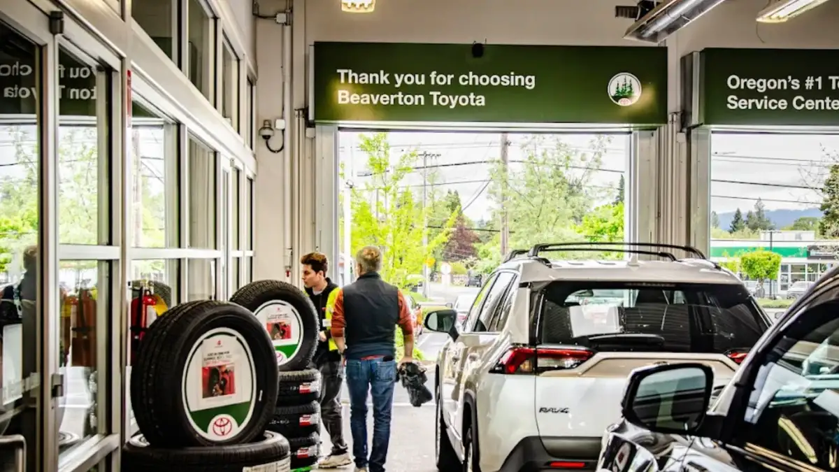 Beaverton Toyota Service Center in Oregon