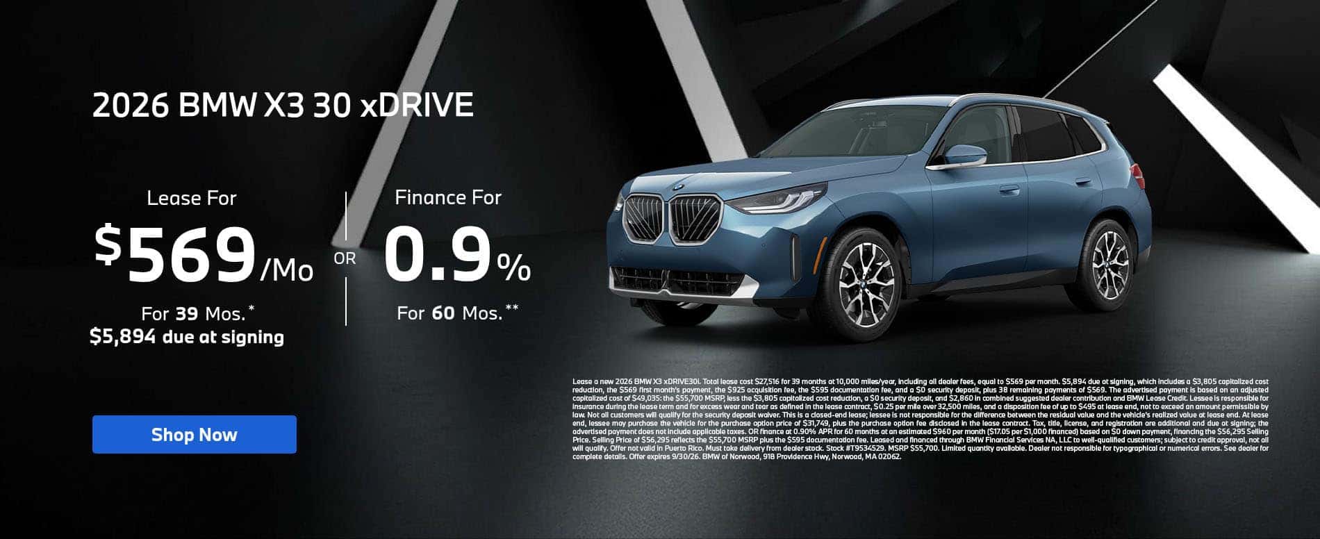 X3 30 xDRIVE