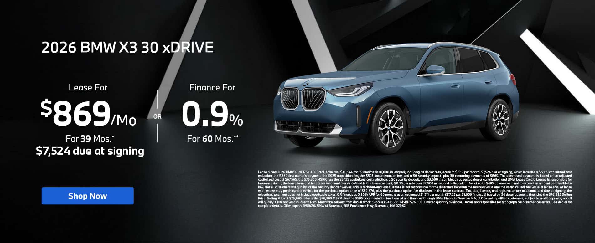 X3 30 xDRIVE
