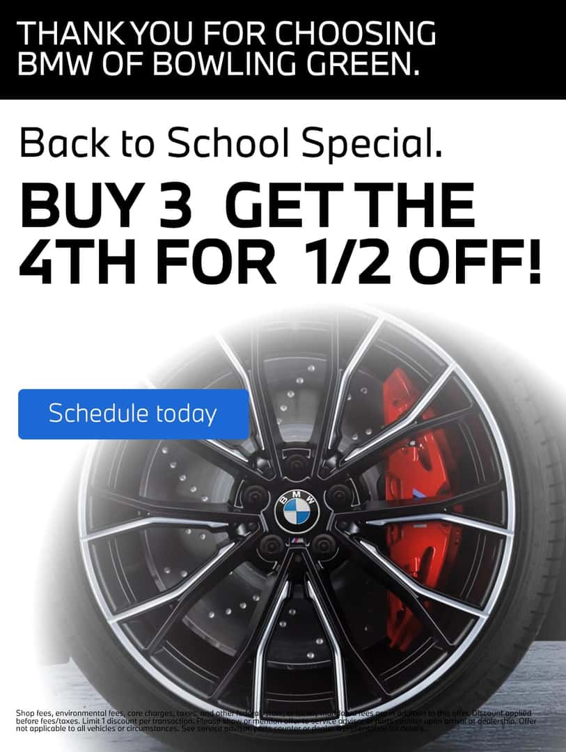 BMW of bowling green kentucky service specials