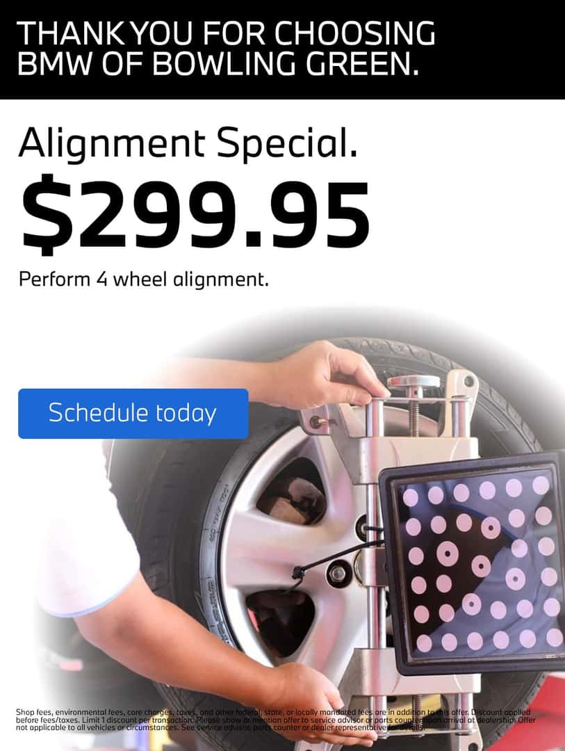 BMW of bowling green kentucky service specials