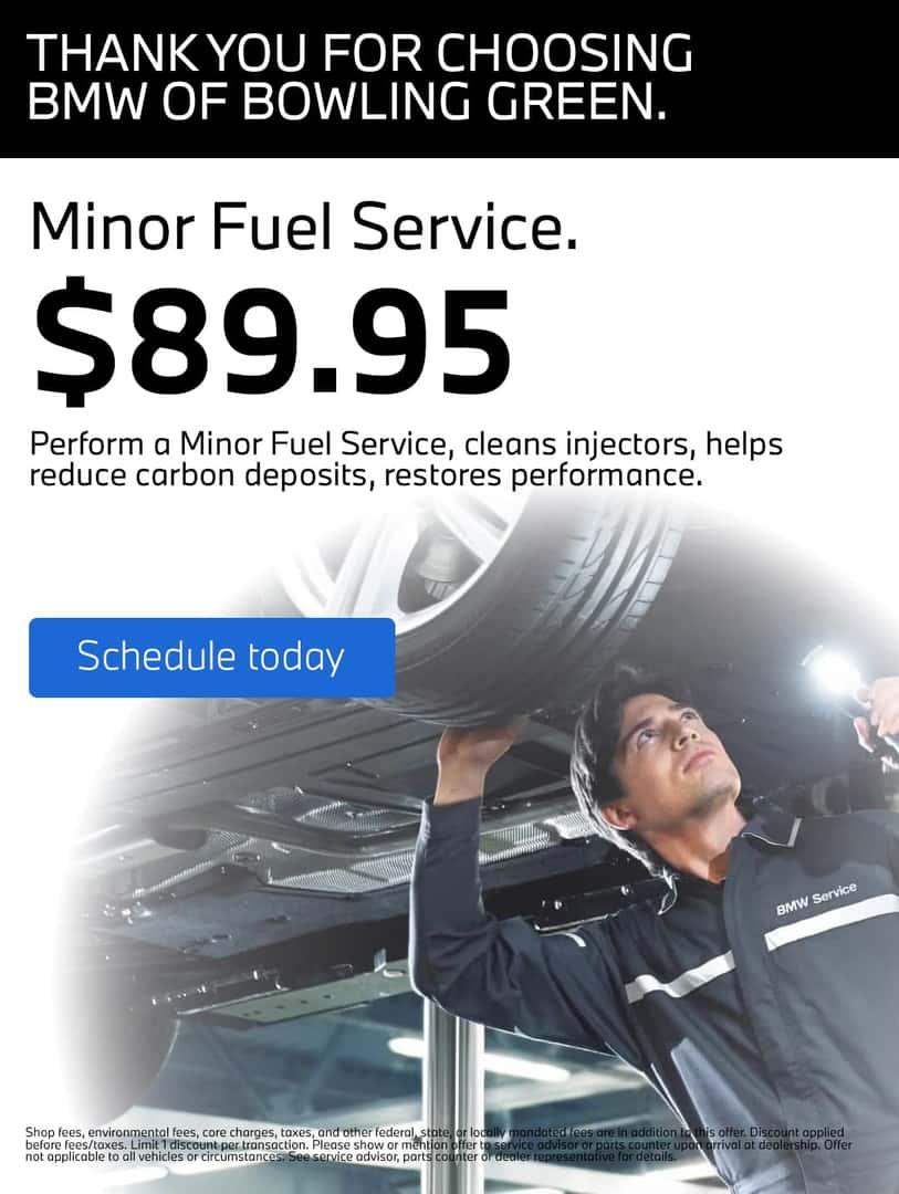 BMW of bowling green kentucky service specials