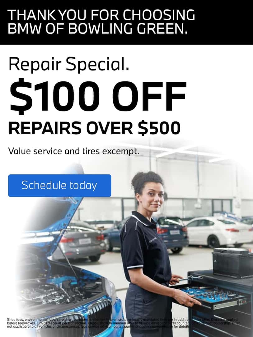 BMW of bowling green kentucky service specials
