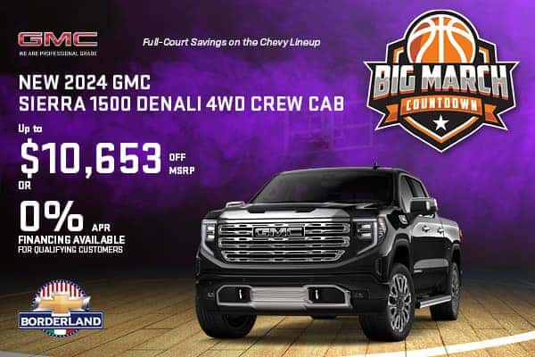 2024 GMC Sierra 1500 Denali 4WD Crew Cab in Douglas, AZ
