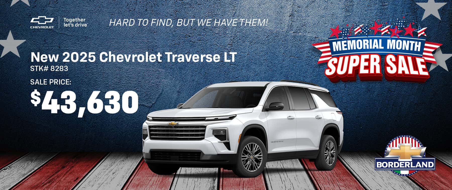 2025 Chevrolet Traverse LT in Douglas, AZ
