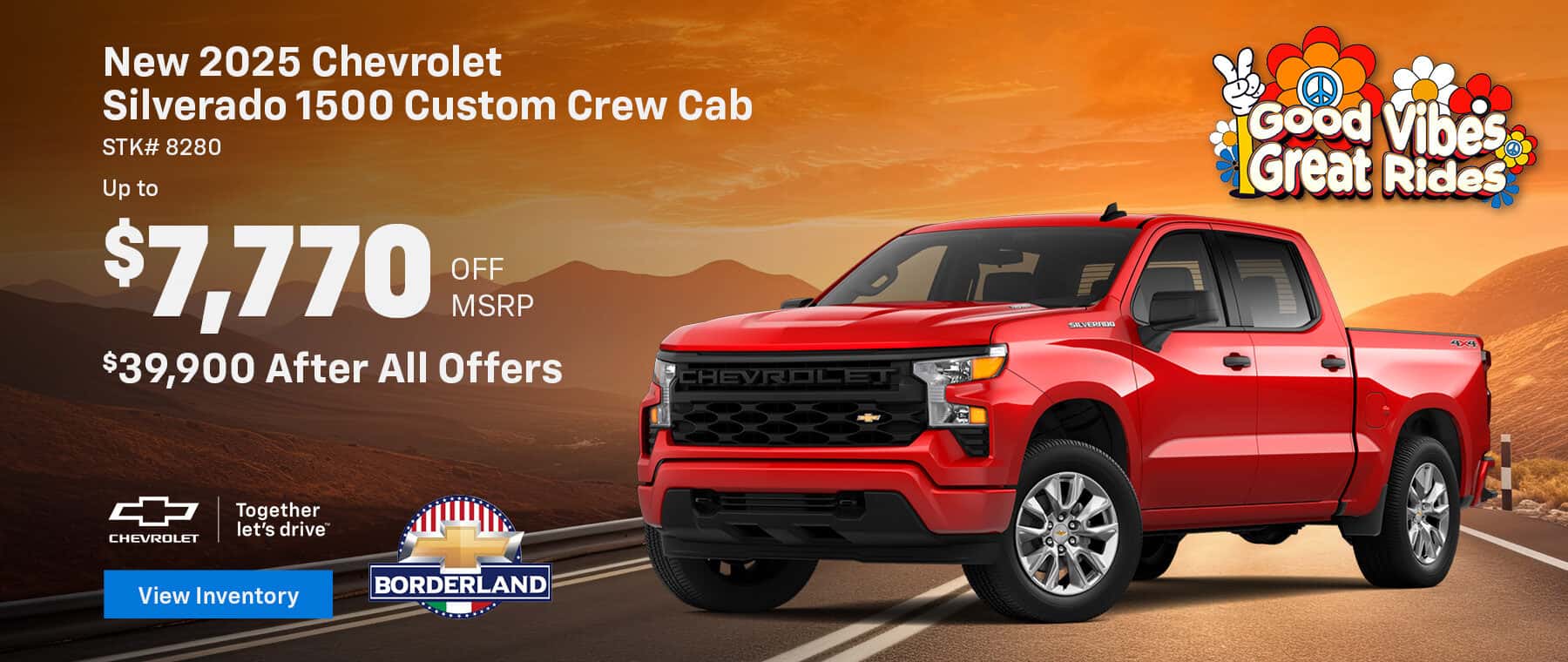 2025 Chevrolet Silverado 1500 Custom Crew Cab in Douglas, AZ