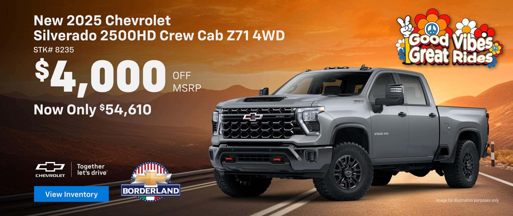 2025 Chevrolet Silverado 2500HD Crew Cab Z71 4WD in Douglas, AZ