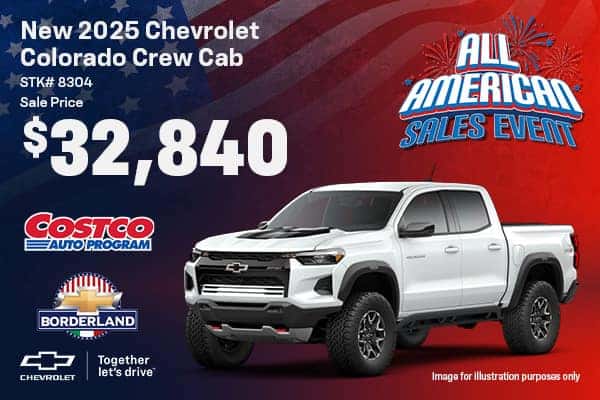 New 2025 Chevrolet Colorado Crew Cab in Douglas, AZ