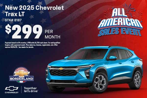 New 2025 Chevrolet Trax LT in Douglas, AZ