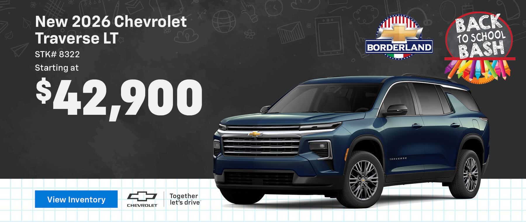 2026 Chevrolet Traverse LT in Douglas, AZ