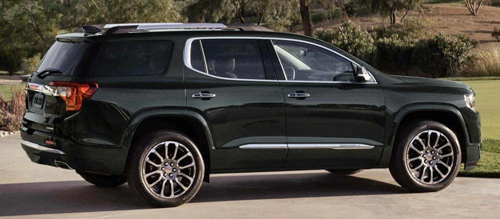 Black GMC Acadia