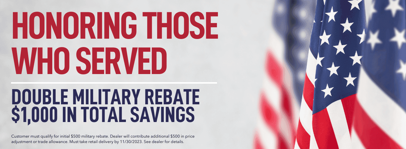 Honoring Those Who Served, Double Military Rebate, $1,000 In Total Savings at Buick GMC Fort Walton Beach