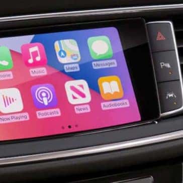 2022 Buick Enclave media console