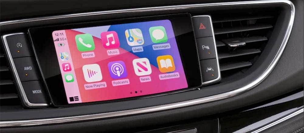 2022 Buick Enclave media console