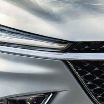 2022 Buick Enclave headlight close up