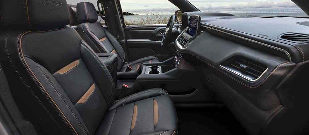 2022 GMC Yukon interior front seat