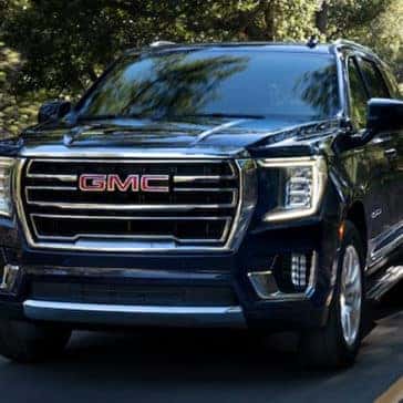 2022 GMC Yukon driving on road