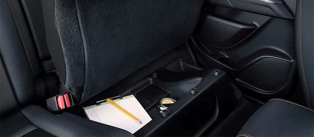 2022 GMC Canyon interior storage under seats