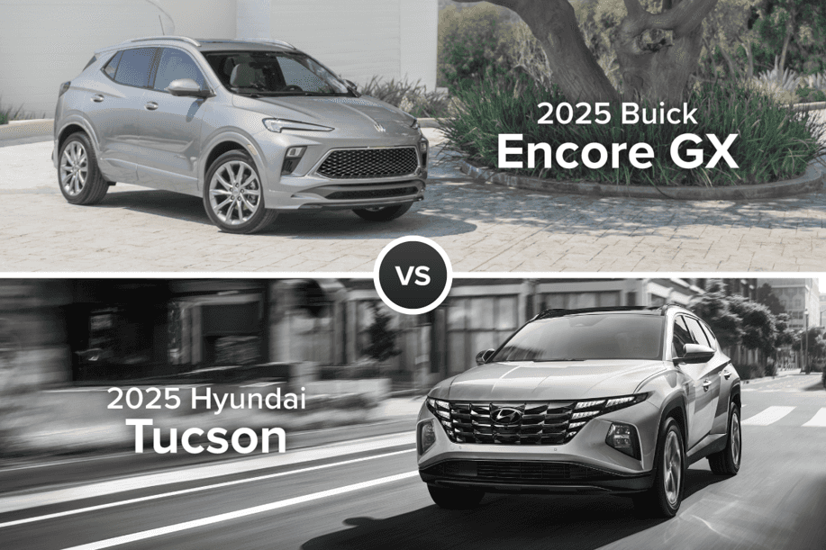 Buick Encore GX vs Hyundai Tucson: Comparison | Buick GMC Pensacola