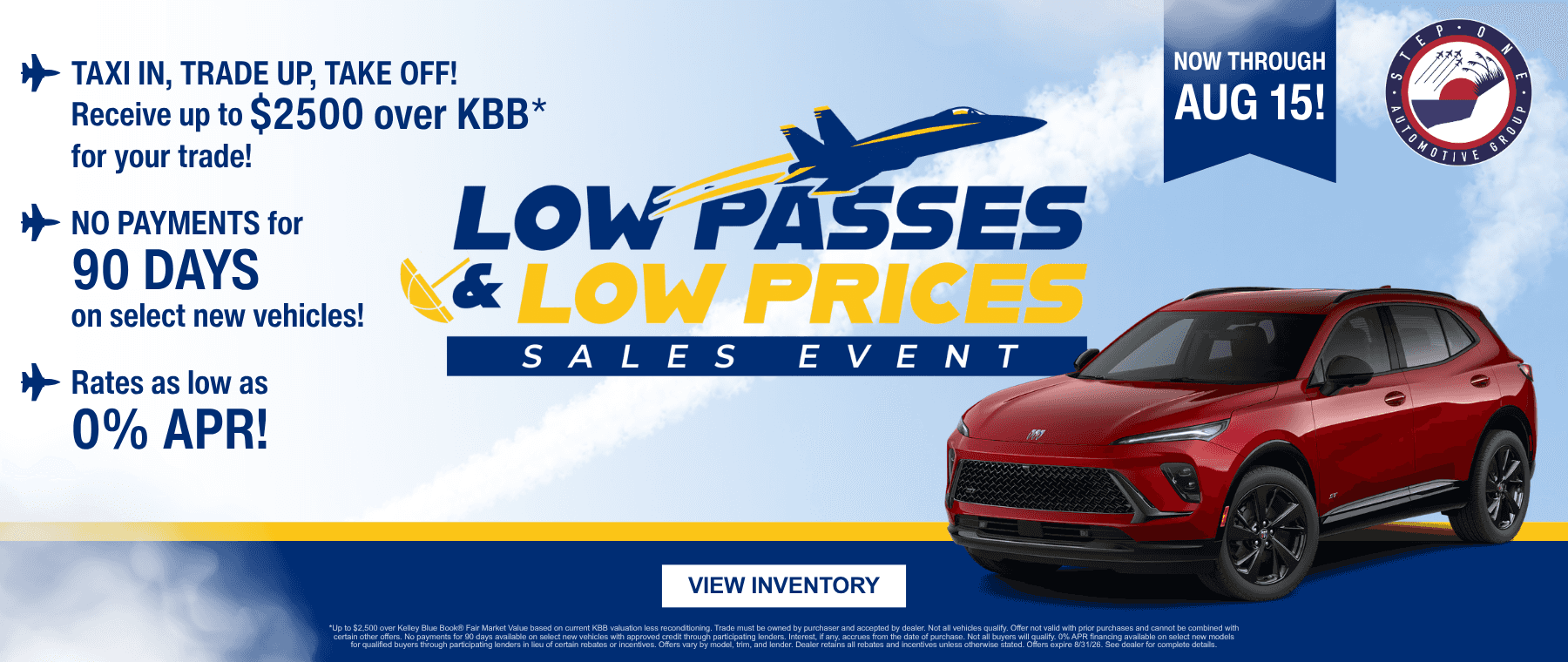 Low Passes Low Prices Sales Event