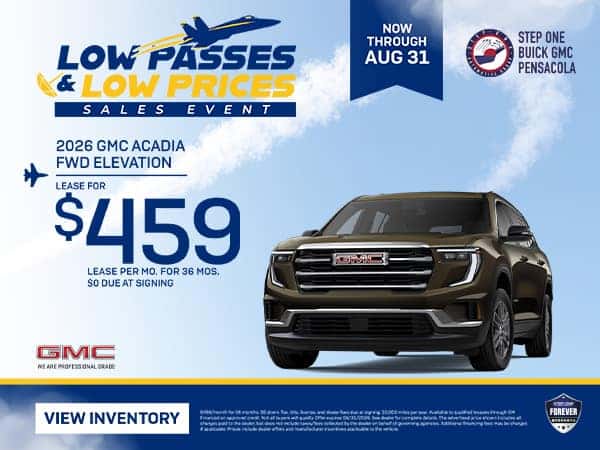 2026 GMC Acadia FWD Elevation