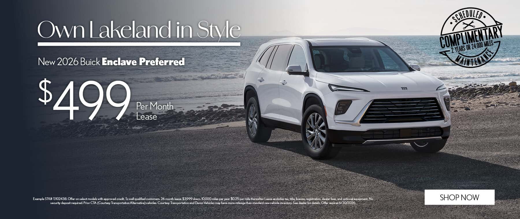 Enclave June Offer