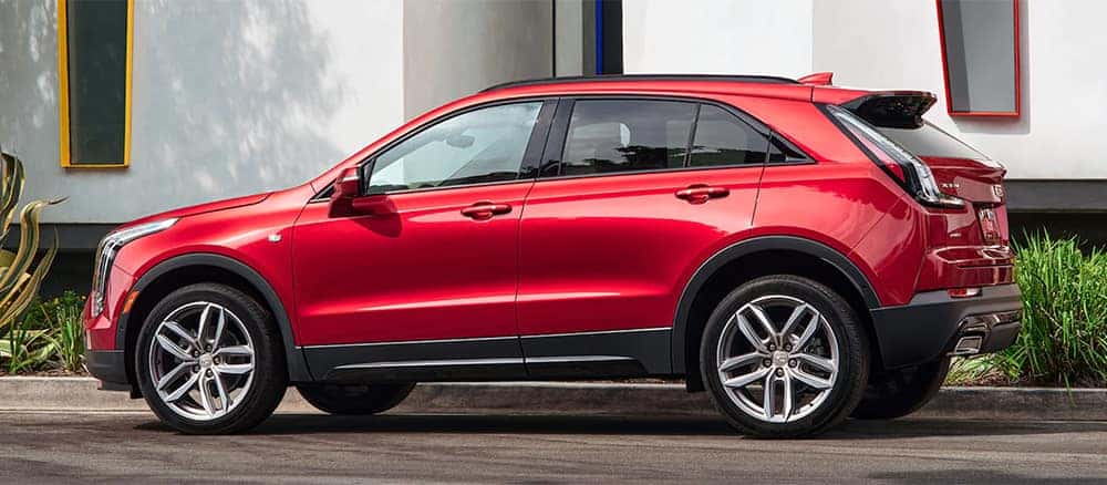 Red Cadillac XT4