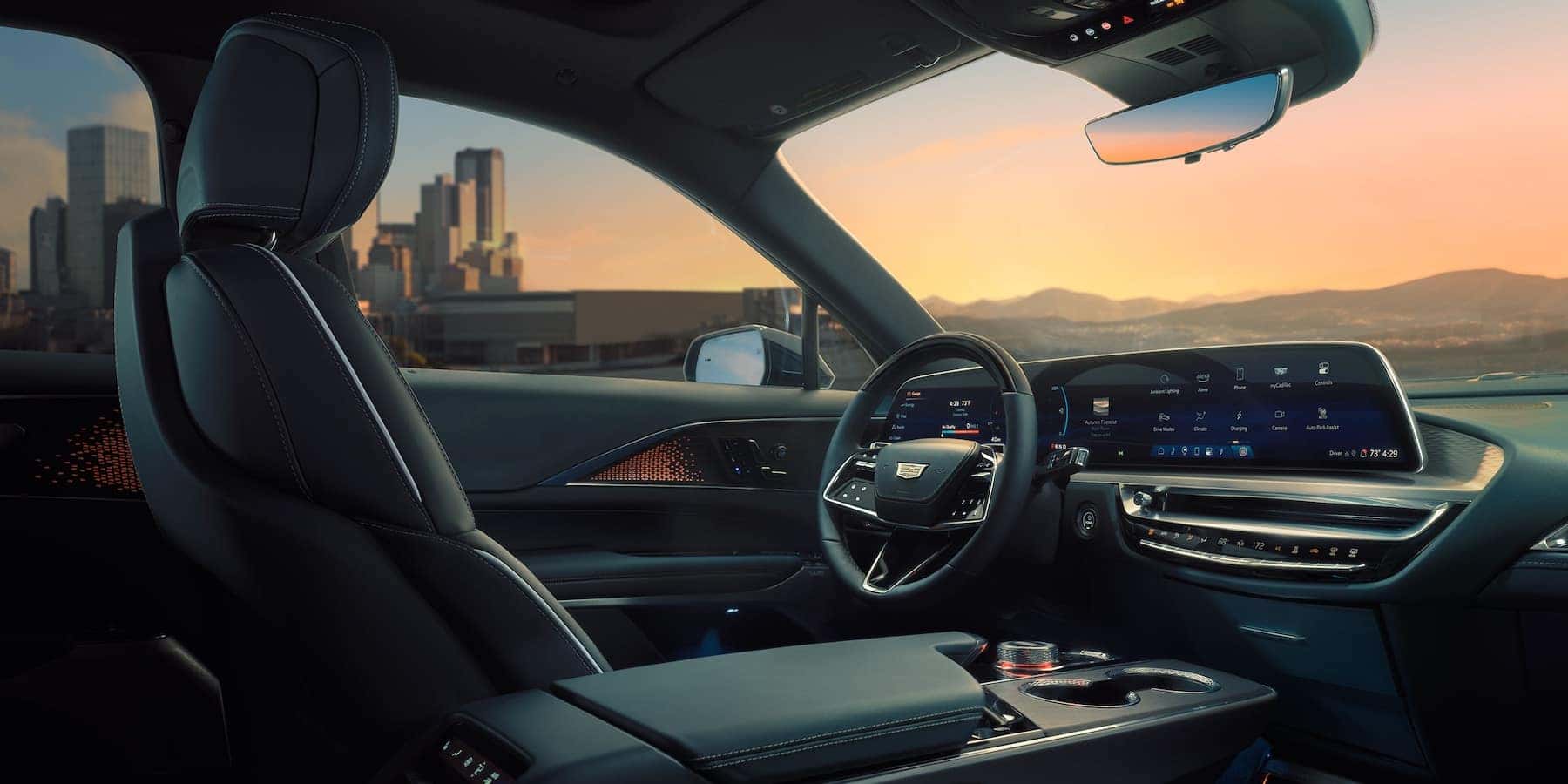 Cadillac lyriq interior