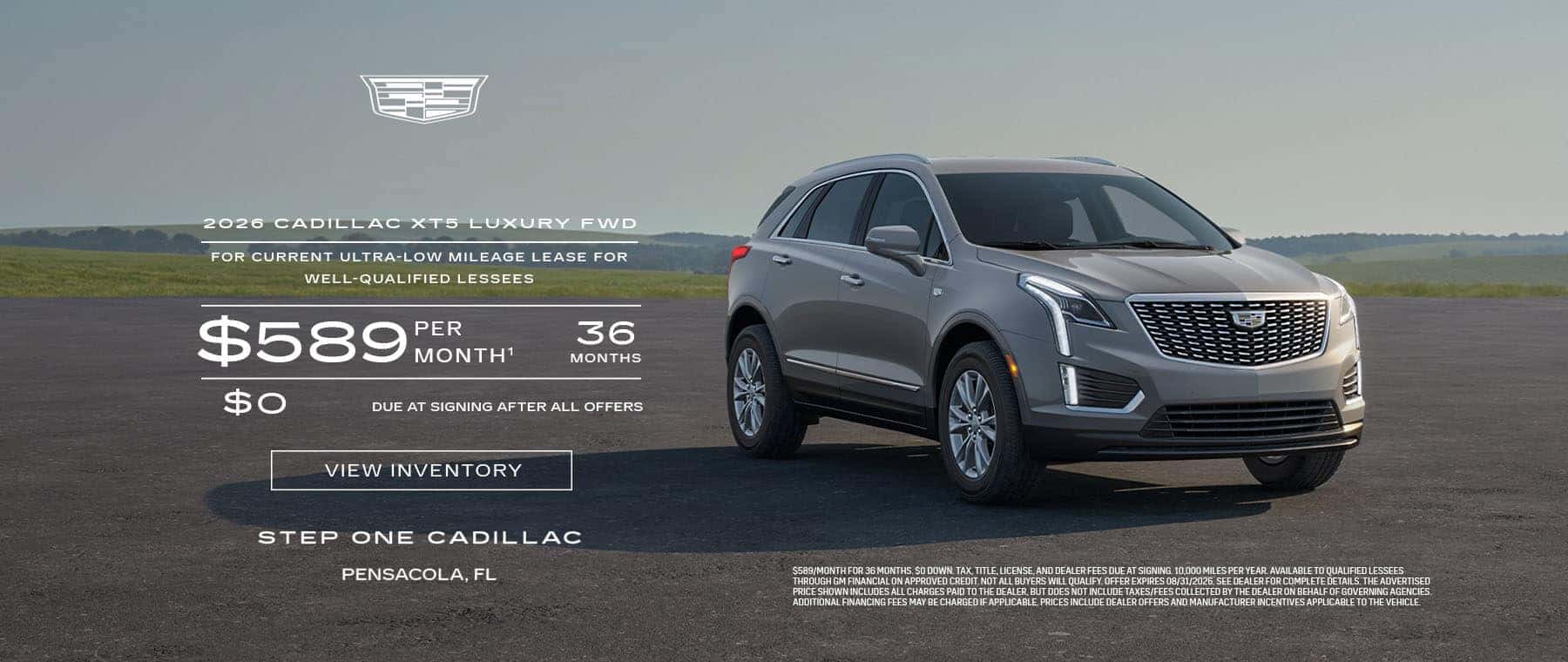 2026 Cadillac XT5