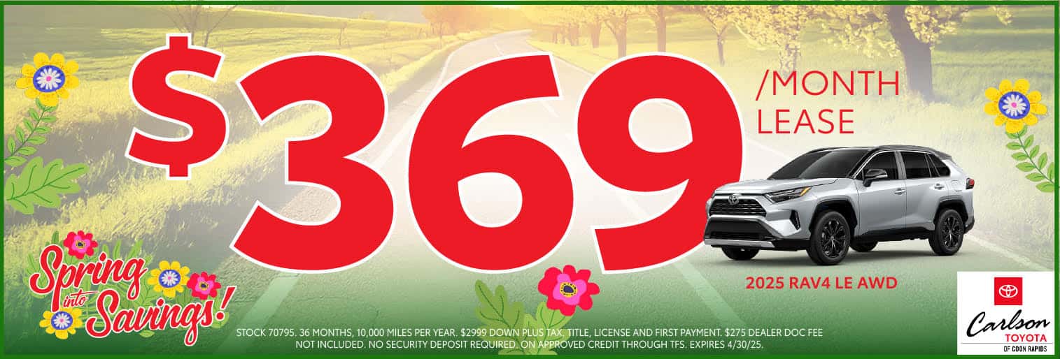 Spring Into Savings '25 RAV4