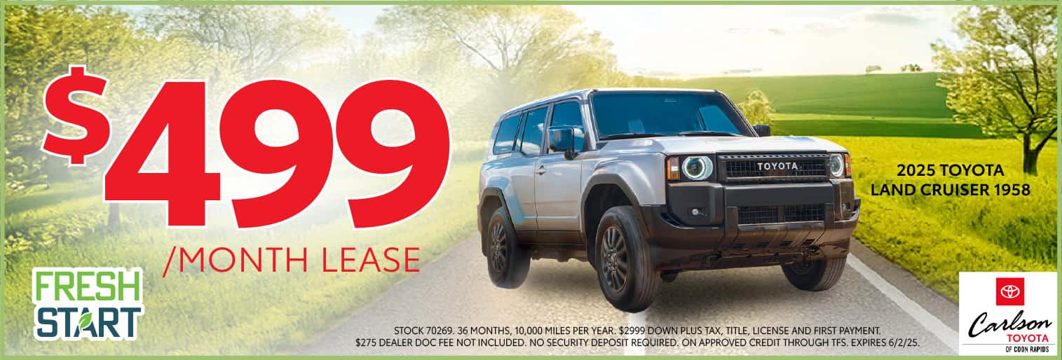 May '25 Land Cruiser Offer