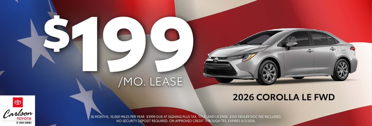 Corolla LE Offer