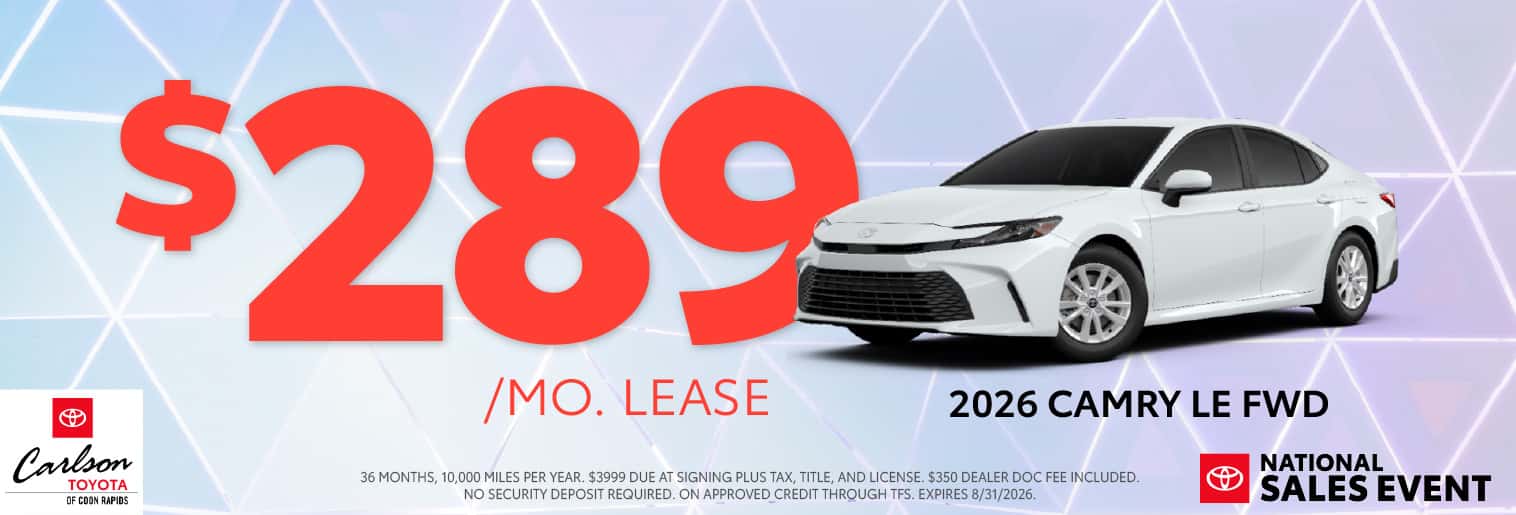 Camry LE Offer