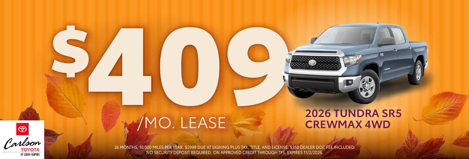 Tundra SR5 Offer