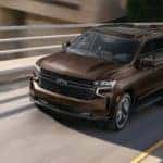 Diagonal View of 2023 Chevrolet Tahoe