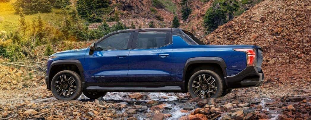 2024 Chevy Silverado EV RST Exterior Driver Side Profile