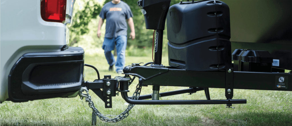Truck Tow Hitch Close-Up