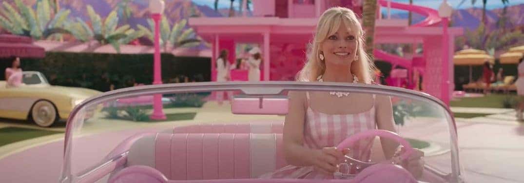 Barbie Drivers Classic Chevy Model in New Movie