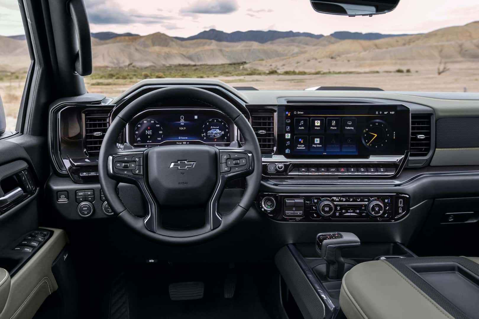 Chevrolet Silverado ZR2 Interior Dash View