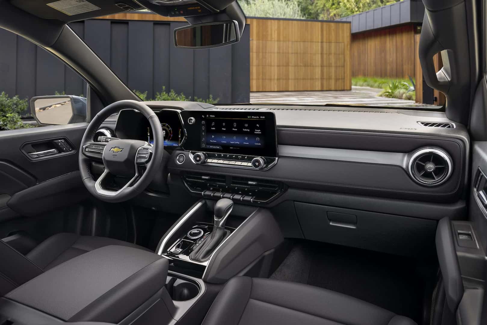 Interior of the Chevrolet Colorado