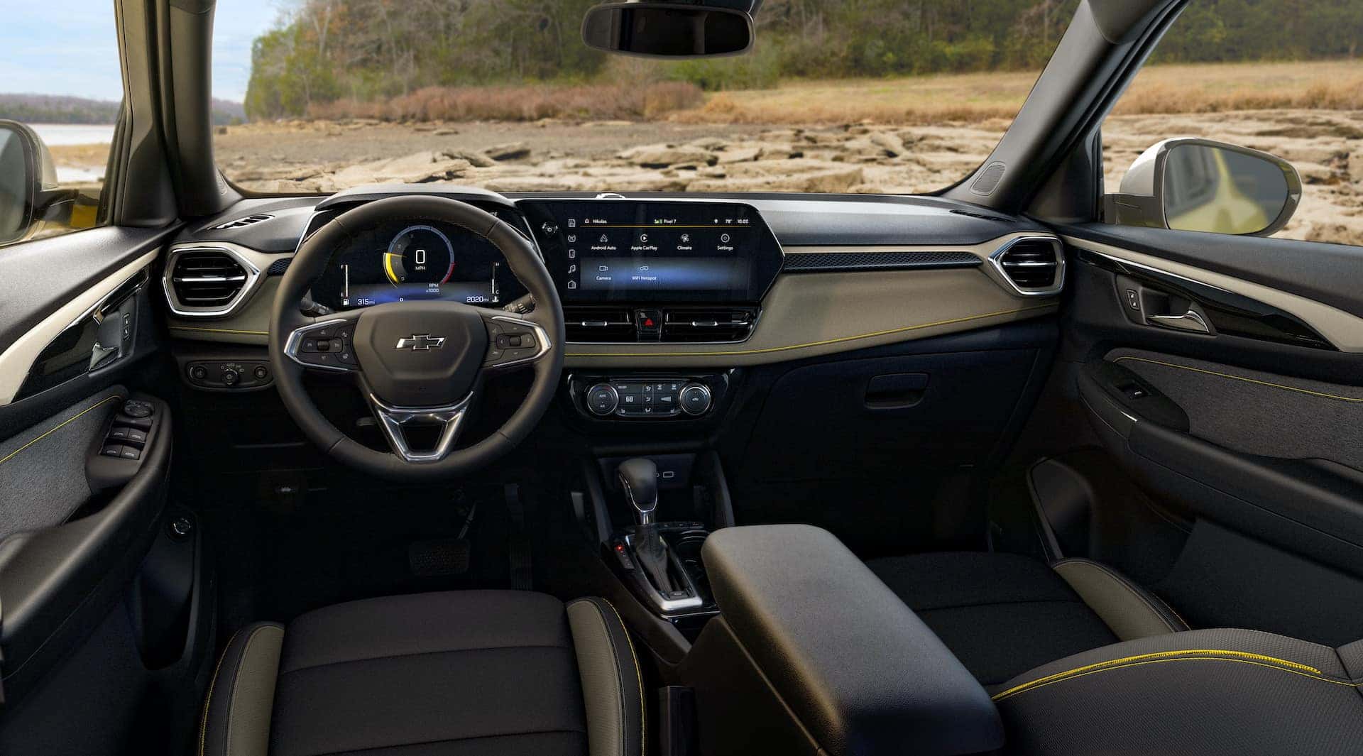 2024 Chevrolet Trailblazer Front Dash View