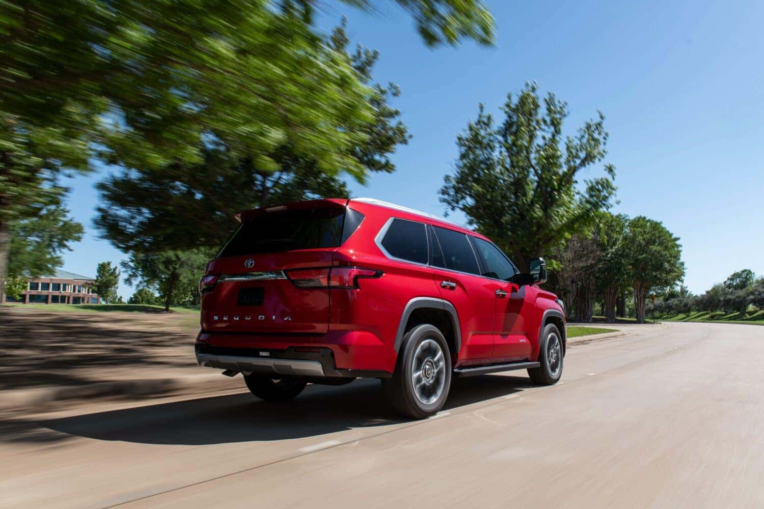 2024 Toyota Sequoia Rear View