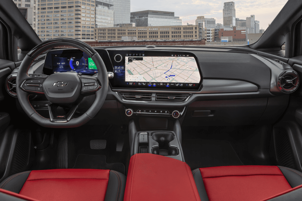 Chevrolet Equinox EV Front Interior Dashboard
