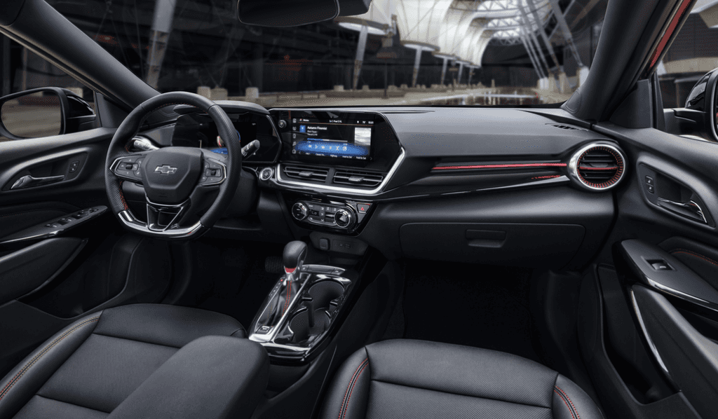 Chevrolet Trax Front Interior Dashboard Passenger Side View