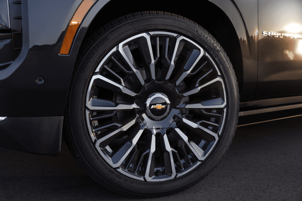 Chevrolet Suburban Front Wheel Close-Up