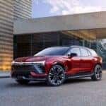 A Refined Red 2024 Chevrolet Blazer EV