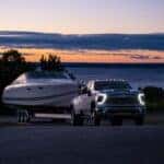 The Mighty 2024 Chevy Silverado Pulling A Heavy Boat