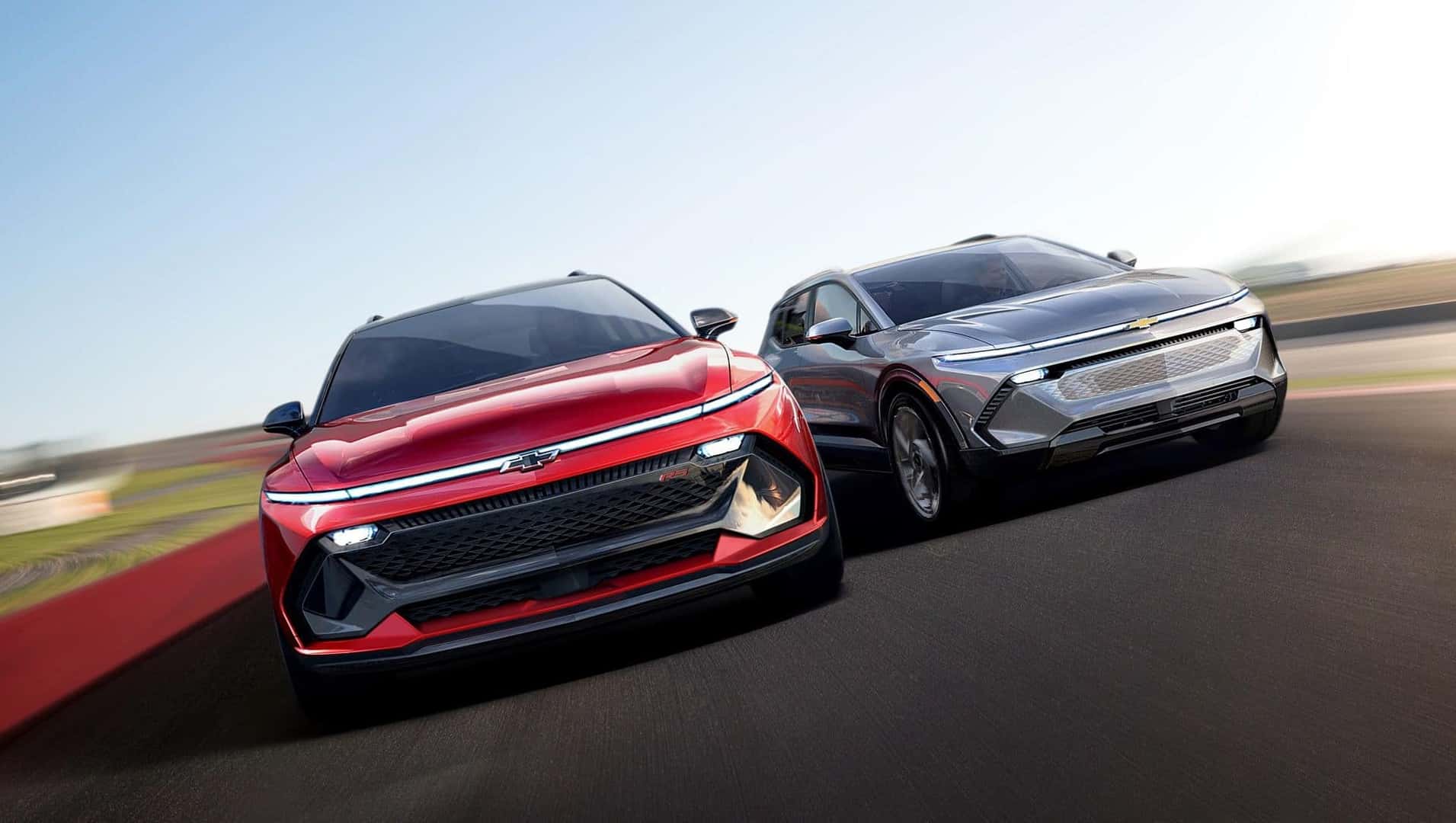 The Beloved, Award-Winning Chevy Equinox EVs Driving Side By Side