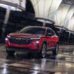 The Stellar And Practical 2024 Chevrolet Trax, With A Glossy Red Exterior